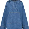 Top A Capuche Floyd Blue Medium