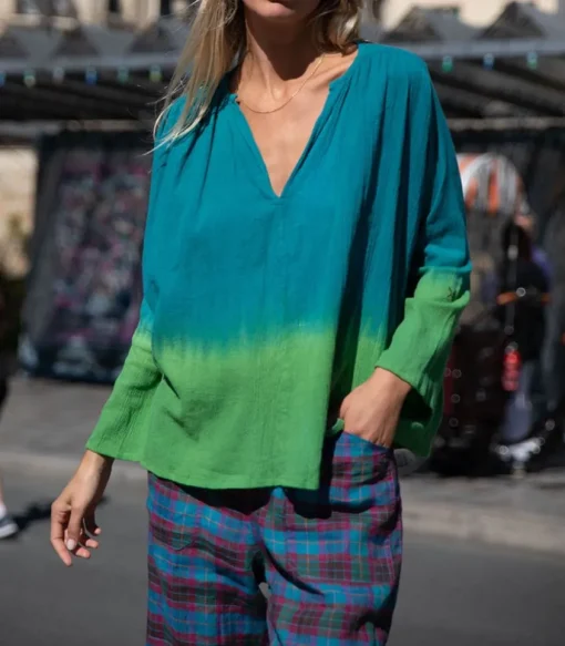 Top Formentera Bayou Lime Green