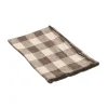 Torchon Bourdon Toile Vintage Vichy 43 X 75 Cm