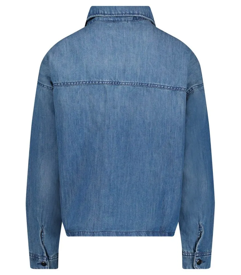Veste En Denim Shine Drop Wash