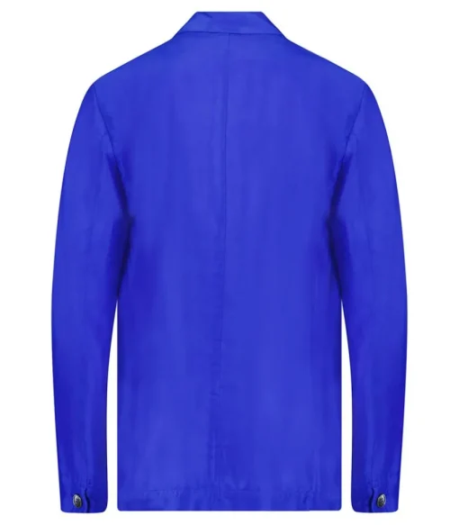 Veste En Soie Habotai Lapis