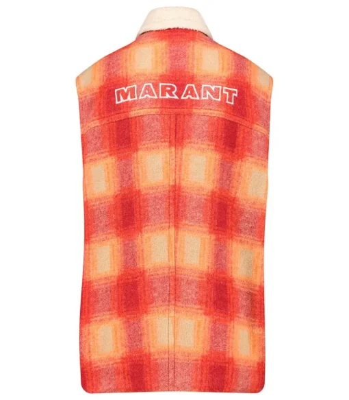 Veste Sans Manches Kiran Orange